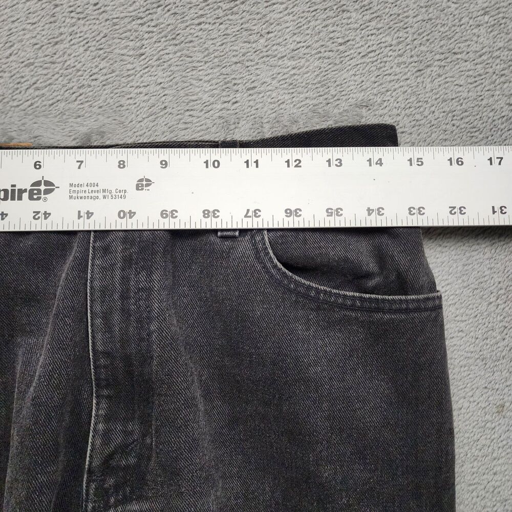 Levis Womens 10 MIS L Black 550 Jeans 100% Cotton Made in USA Relaxed Fit - Picture 10 of 13
